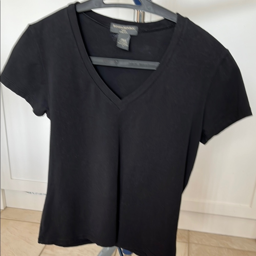 Banana Republic Black Fitted Short Sleeve T-Shirt/bundle add option 5.